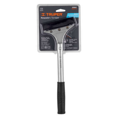 RASPADOR TRUPER D/ACERO CON MANGO Y CUCHILLO DE 4 pulgadas