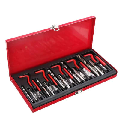 Kit De Reparación De Rosca De Hilo Helicoil M5-M12, 131 Pcs