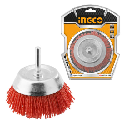 Grata Copa De Nylon Con Vastago 1/4 75mm Wb30755 I