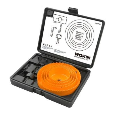 Set De Sierra Copa Para Madera 2.1/2-5Pulg 8Pcs Wokin