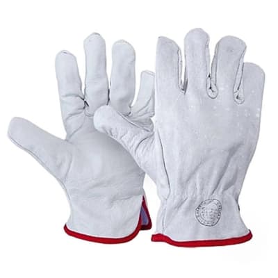 Guante Cabritilla 1 Par Blanco Alta Calidad Certificado
