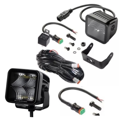 Kit Foco Neblinero Led Hella Black Magic Cubo 3.2 SPOT1