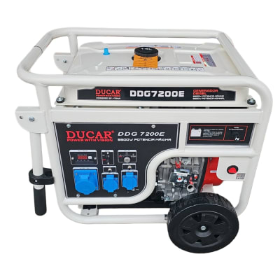 Generador Eléctrico 6500W Ducar Diesel Petrolero DDG7200E