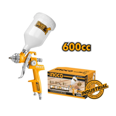 Pistola De Pintura 600cc De Aire Hvlp 1.4mm Ingco Asg1061