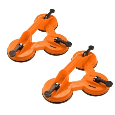 VENTOSA PARA VIDRIO TRIPLE 75kg WOKIN PACK 2 UND1