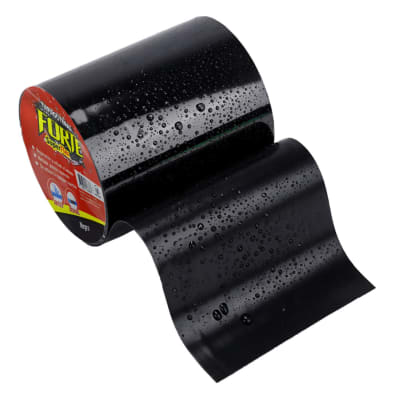 Huincha Tapagotera Cinta Parche Piscina Pvc Multiuso Negra