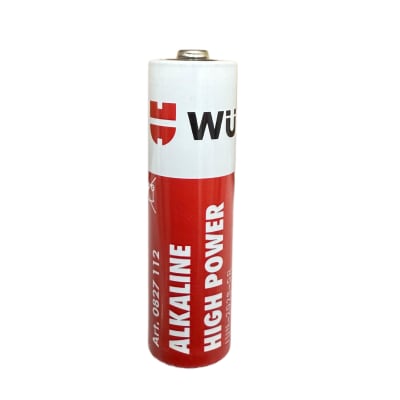 PILAS ALCALINAS (AA) PACK 4 UND WURTH 1.5V LR6