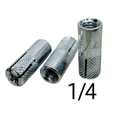 TACO ANCLAJE 1/4 PACK 10 UND EXPANSION GOLPE1