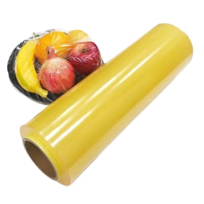 FILM PLASTICO ALIMENTOS 30cmX300mts ROLLO ALUSA PARA COCINA TRANSPARENTE