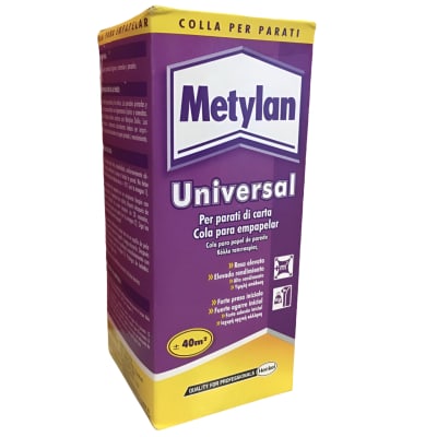 Adhesivo Para Papel Mural Metylan 125 Gr Pegamento Universal