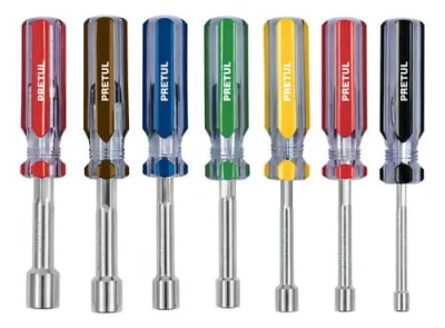 Juego Desarmadores 7 Pcs Destornillador Punta Dado Pulgadas