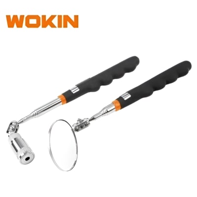 Set Espejo Telescopico De Inspeccion + Iman Extensible Wokin