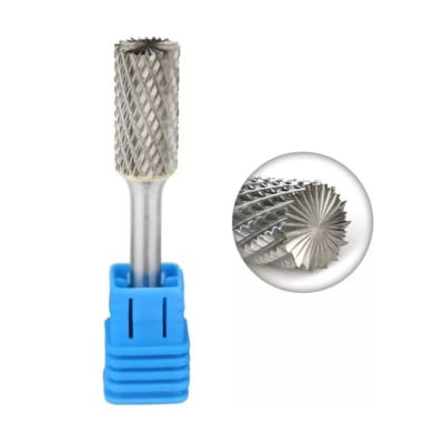 LIMA FRESA RECTA ROTATIVA CARBURO TUNGSTENO PARA METAL