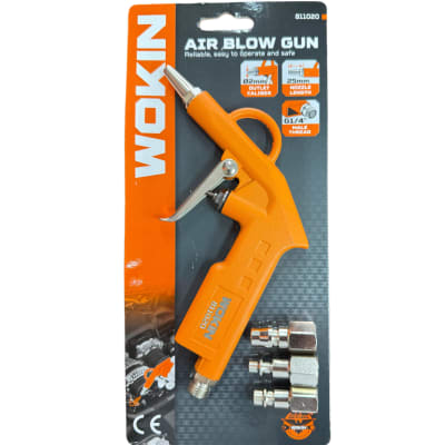 Pistola De Aire Sopladora Neumatica Para Compresor Soplar Filtros Wokin