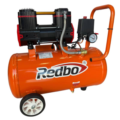 Compresor De Aire 25 Litros 1hp Silencioso Redbo 1100x1-25L