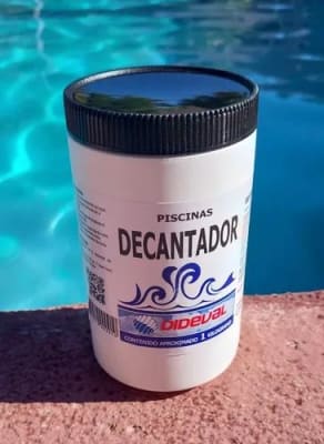 Decantador Para Piscina 1 kilo ( Sulfato De Aluminio ) Granulado Dideval