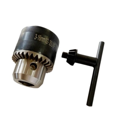 Mandril Portabrocas 3-16mm Con Hilo 1/2-20unf1