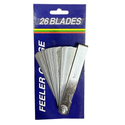 Feeler Metrico 26 Hojas Filer Galgas Calibrador Valvulas2