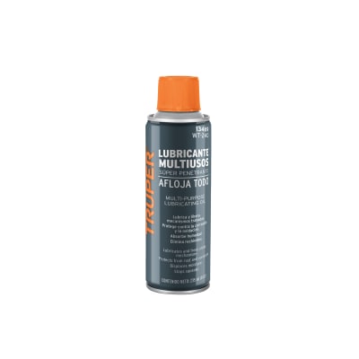 Aceite lubricante anticorrosivo afloja todo truper en aerosol 235 ml