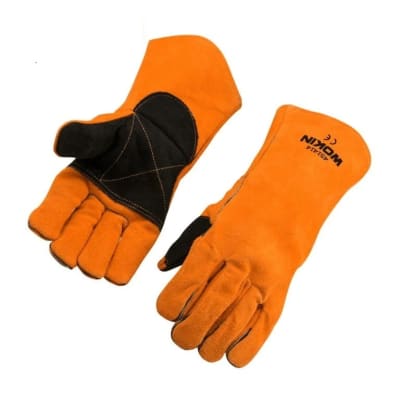 Guantes Para Soldar De Cuero Wokin1