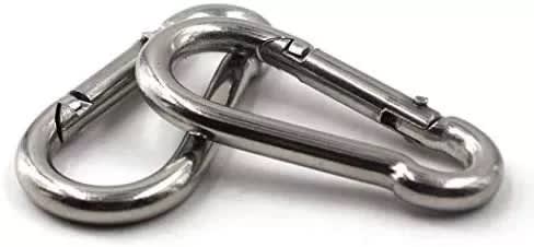 Mosquetón Bombero Multiuso 11x120mm Resistente Pack 5 Unidades2