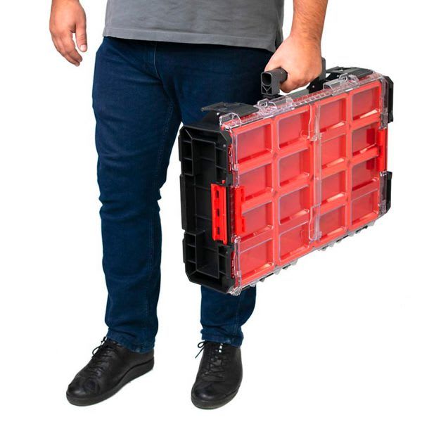 Caja Organizador Apilable Xl System One Qbrick 12comp. Or033