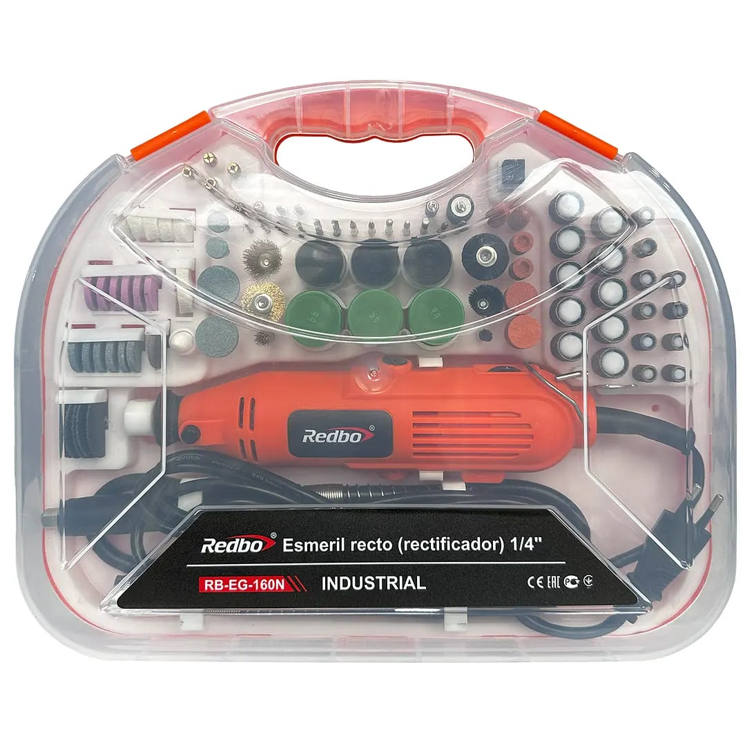 DREMEL MOTOTOOL REDBO 600W 3000rpm C/ACCESORIOS RB-EG-160N4