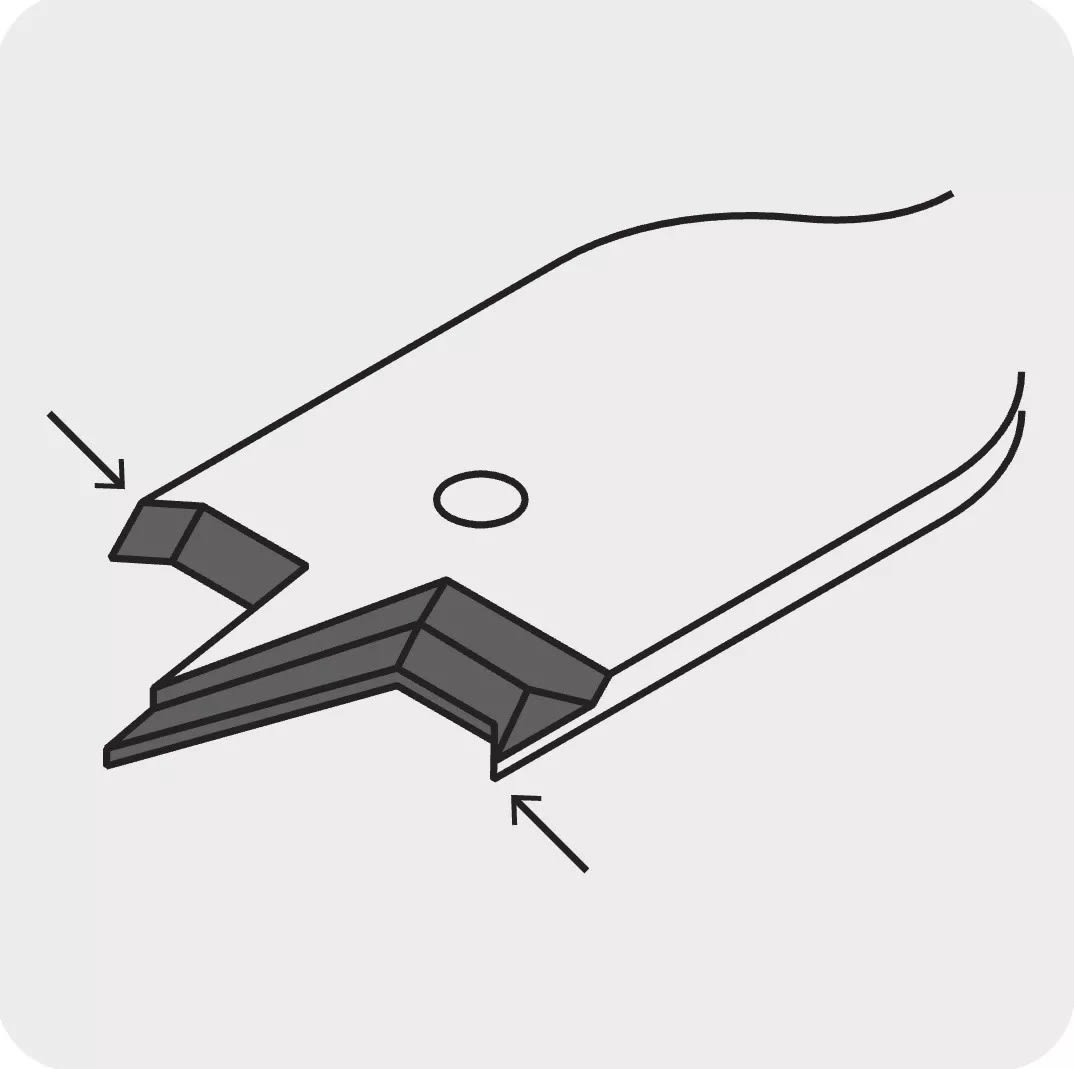 Broca Paleta P/madera Truper 7/8 22.2mm1