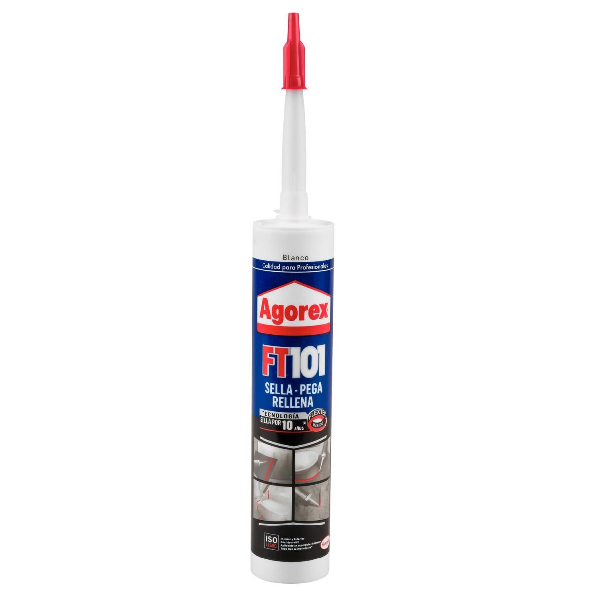 Sellador Agorex Ft-101 Blanco 300 Ml | Henkel 0