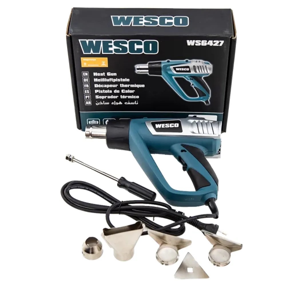PISTOLA DE CALOR WESCO 2000W 550°5