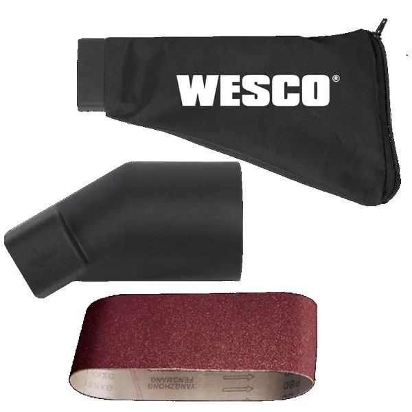 Lijadora De Banda Eléctrica Wesco Ws4366 920W4