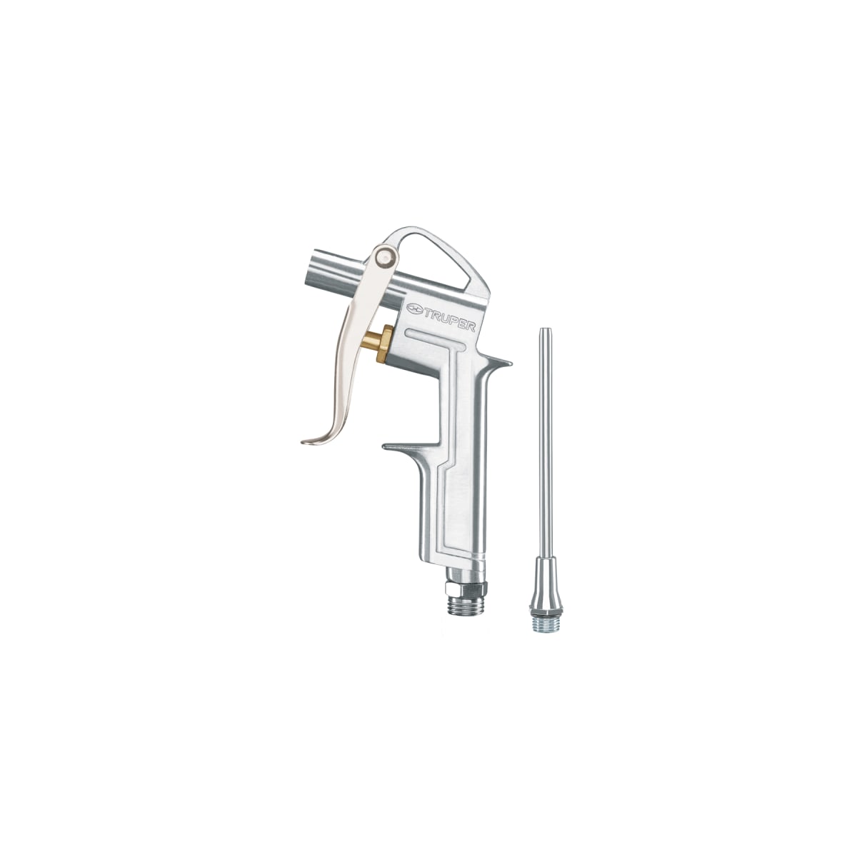 PISTOLA DE AIRE TRUPER PARA SOPLETEAR 1/4NPT ALUMINIO PISO-6955
