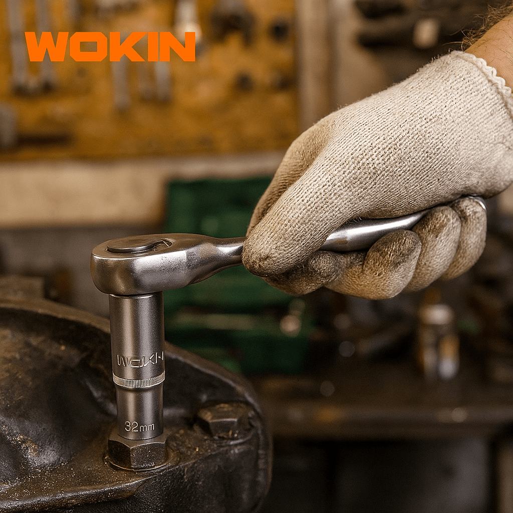 Dado Largo Hexagonal Cuadrante 1/2 De 32mm Wokin2