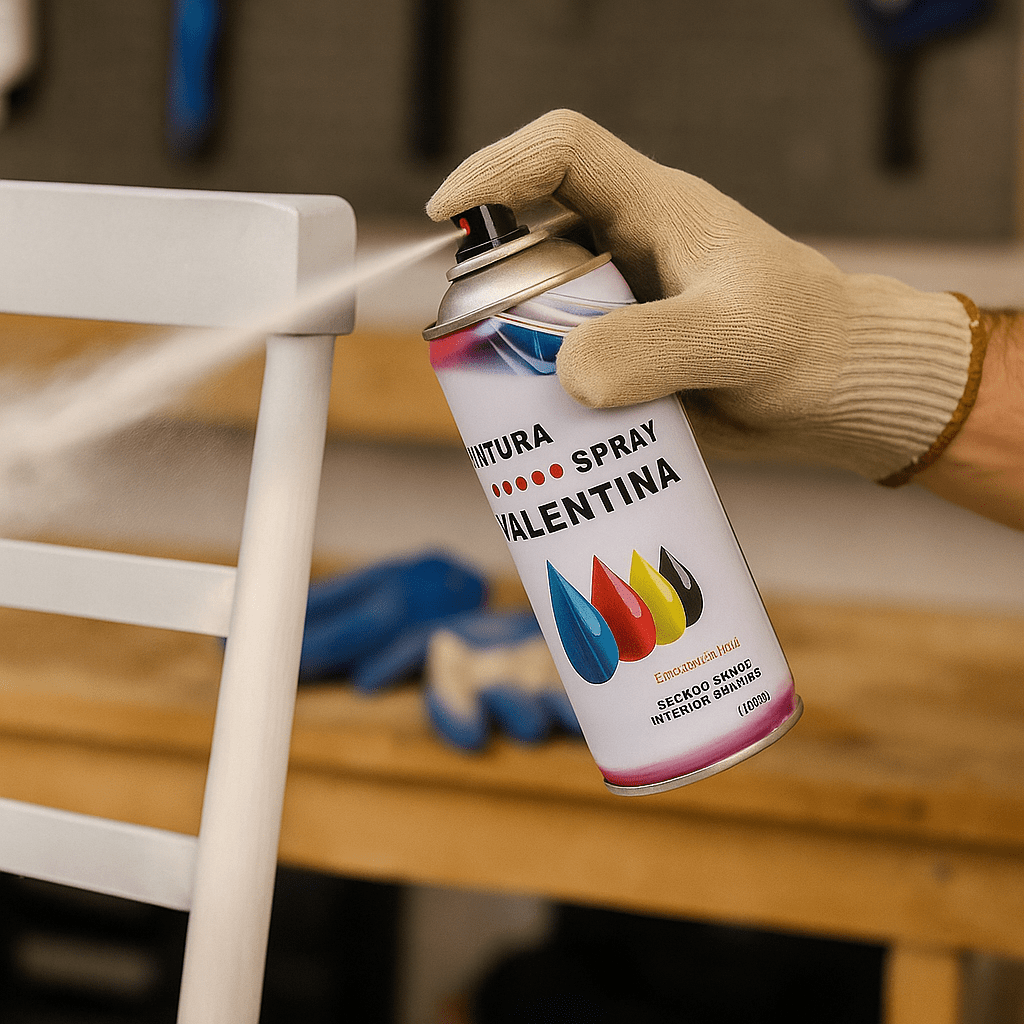 Pintura En Spray Blanco Brillante Valentina 400ml2