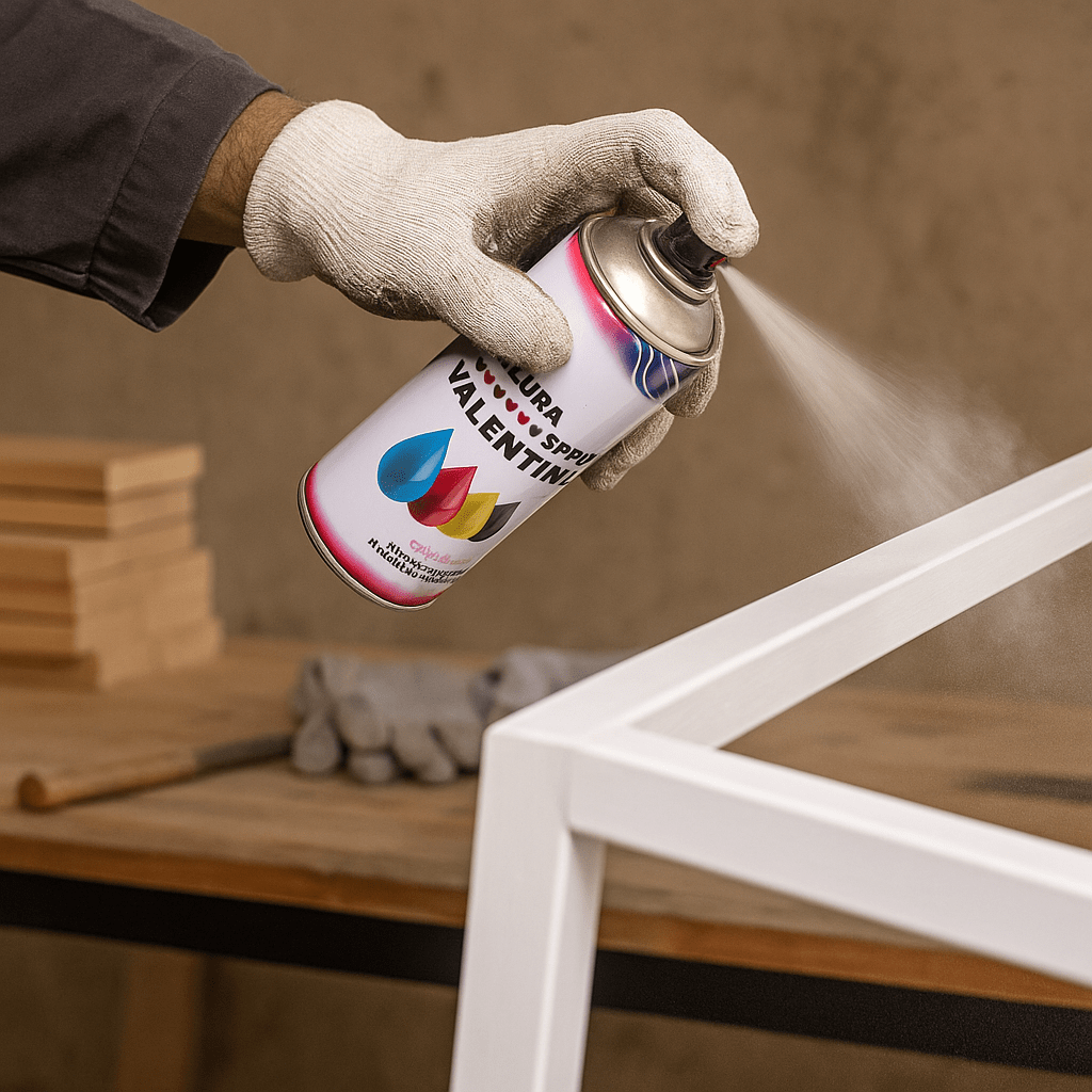 Pintura En Spray Blanco Opaco Valentina 400ml3