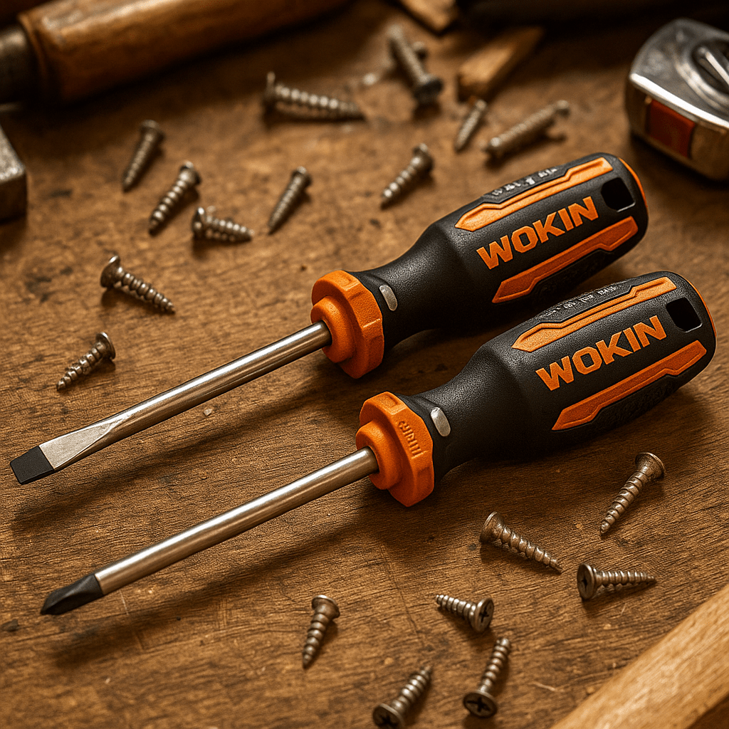 Juego De Destornilladores 2pcs Cruz/Plano Wokin Industrial2