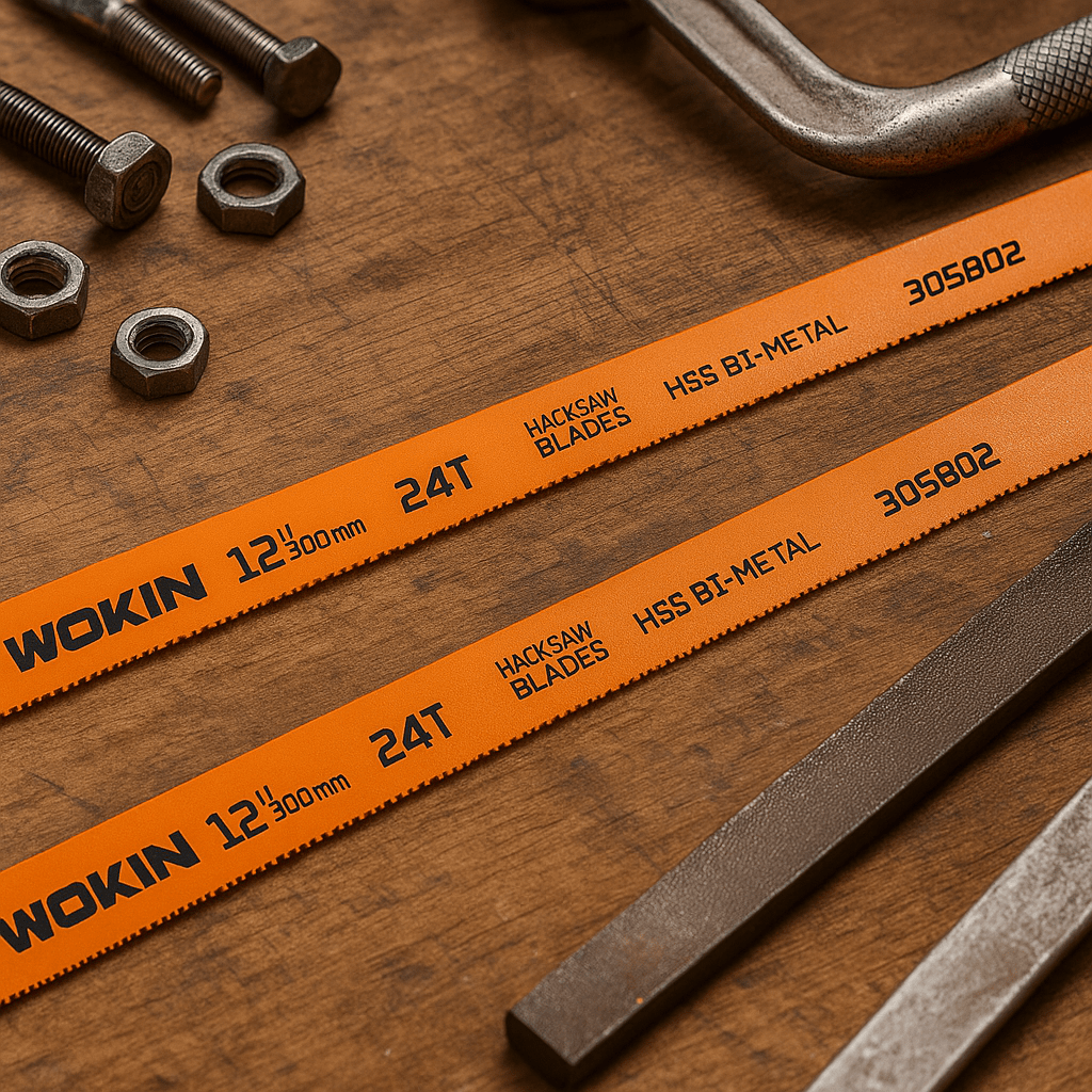 Hoja De Sierra Bimetal 12puLG 300mm 24tpi Set 2pcs Wokin2