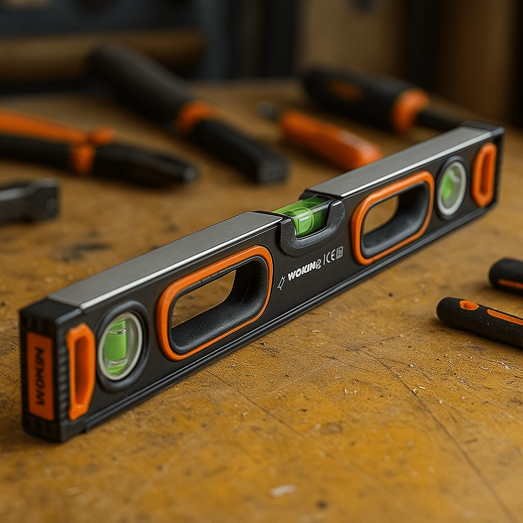 Nivel Magnético Aluminio 3 Burbujas 80cm Wokin2