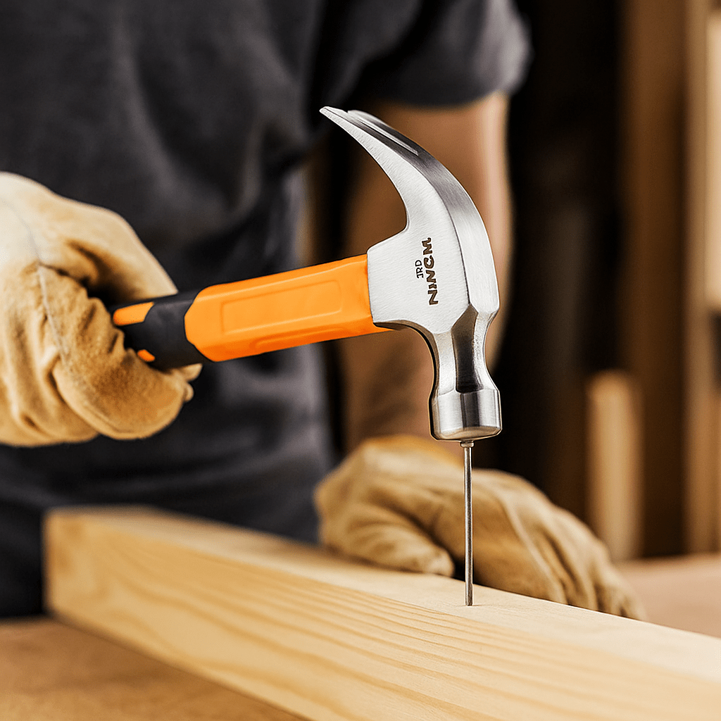 Martillo carpintero mango de fibra 8oz Wokin2