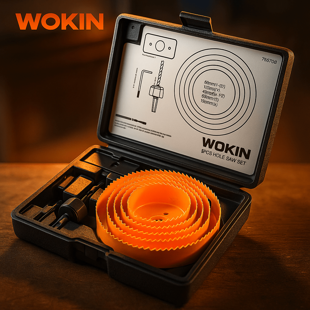 Set De Sierra Copa Para Madera 2.1/2-5Pulg 8Pcs Wokin2