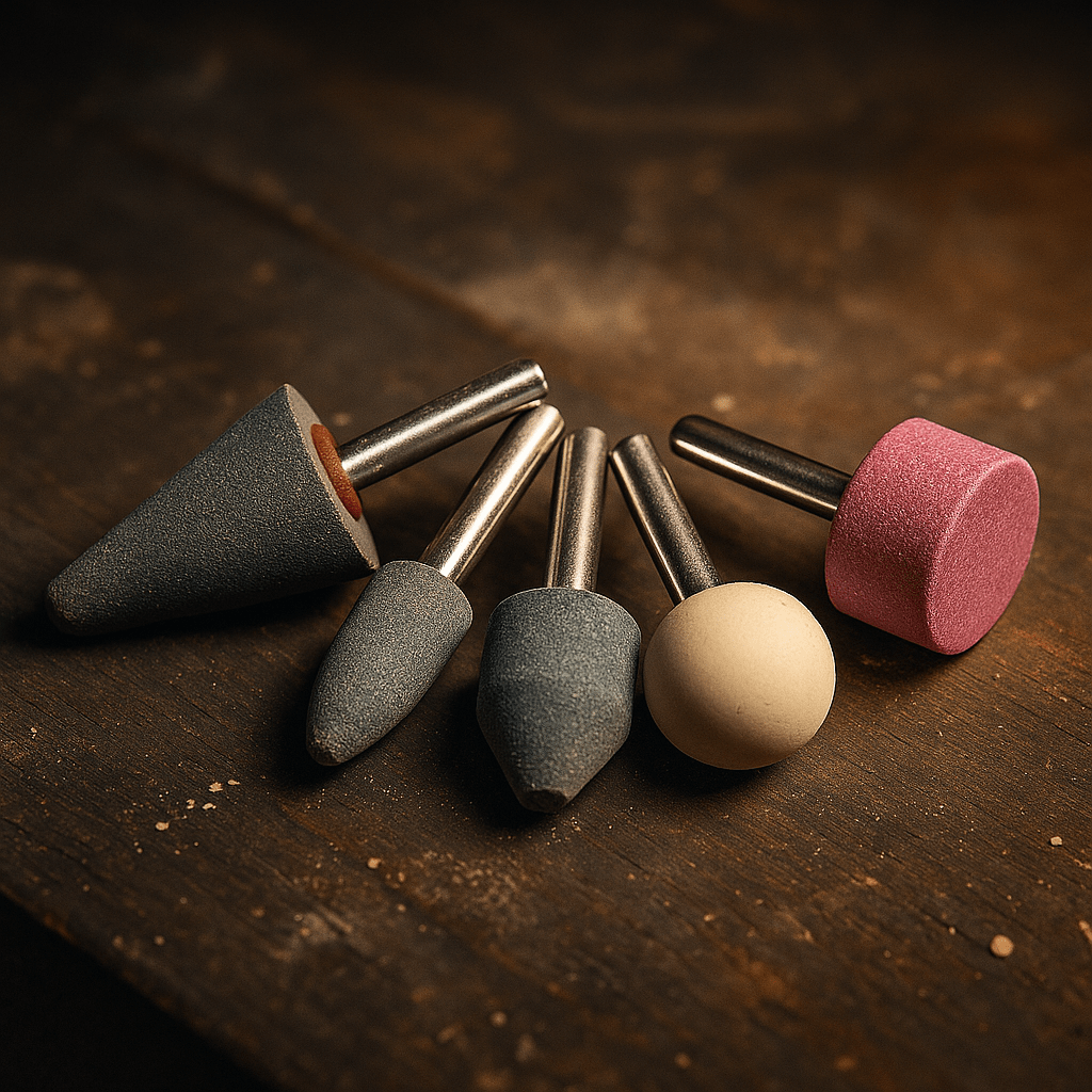 Piedra Desbaste Fresas Para Taladro Set 5piezas Wokin2