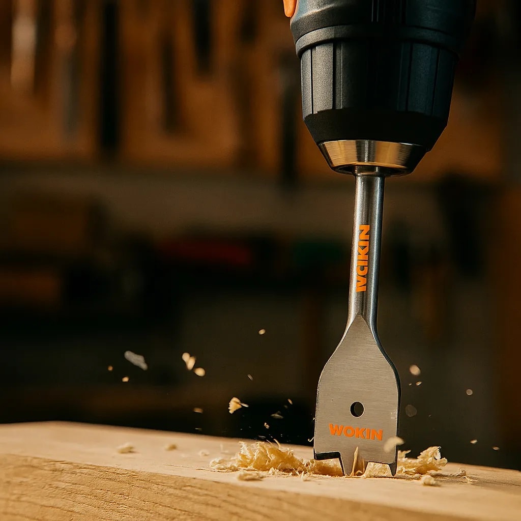 Broca Plana Para Madera 19mm Wokin2