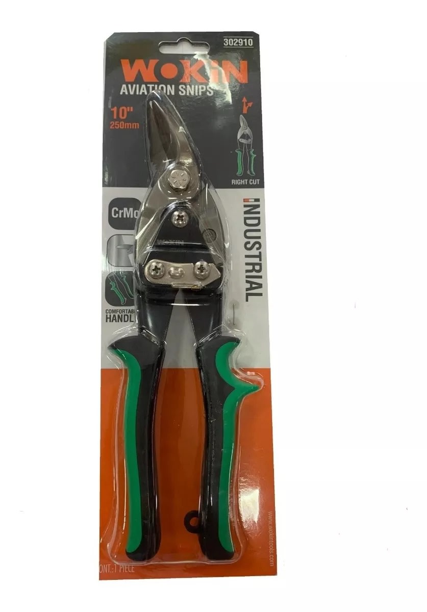 Tijeras De Aviacion Derechas 10puLG WOKIN1