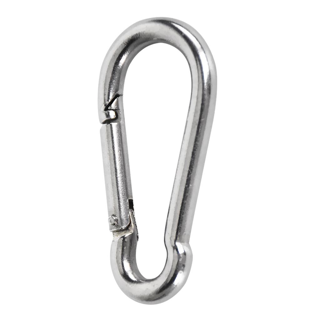 Mosquetón Bombero Multiuso 10x10mm Resistente Pack 5 unidades 0