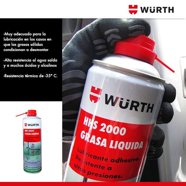 GRASA LIQUIDA WURTH LUBRICANTE ALTA PRESION 500ML2