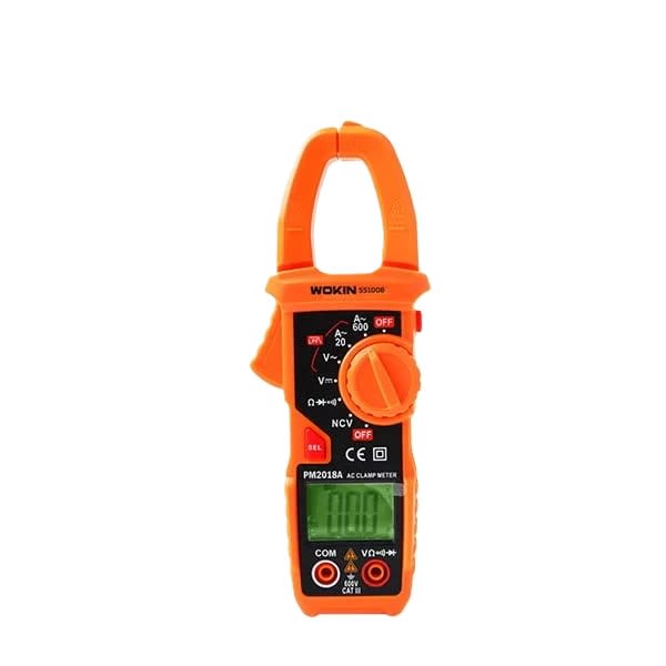 Multitester Digital C/pinza Amperimetrica Cat III 600V Wokin2