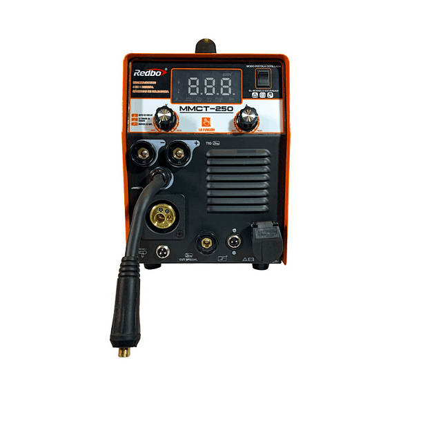 Soldadora Cortadora Plasma Redbo Mmct-250 Mig/mma/cut/tig Multifunsional4