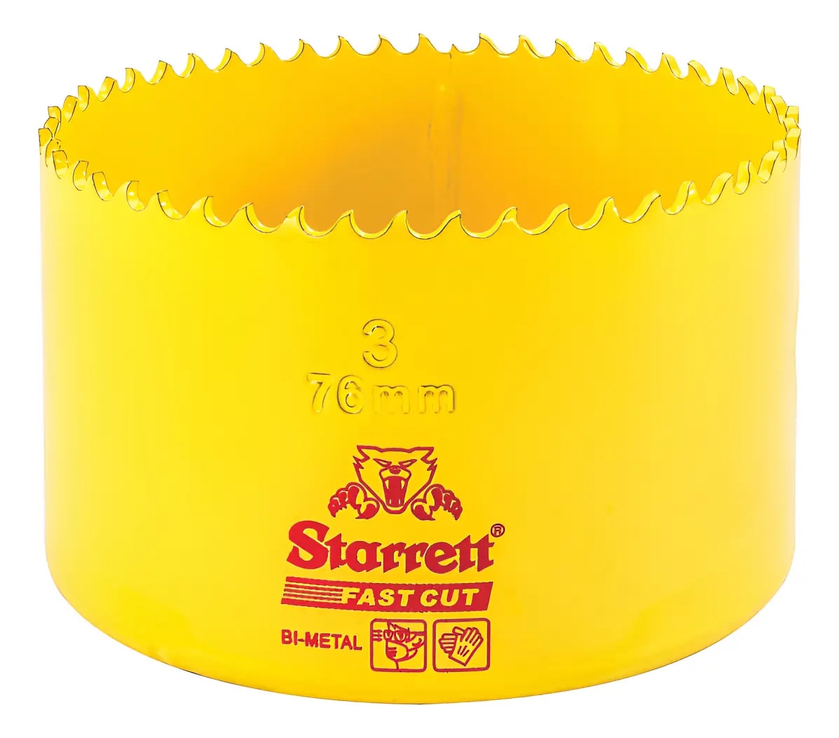 Sierra Copa Bimetal 76mm 3pLG Starrett Extra Cobalto 0