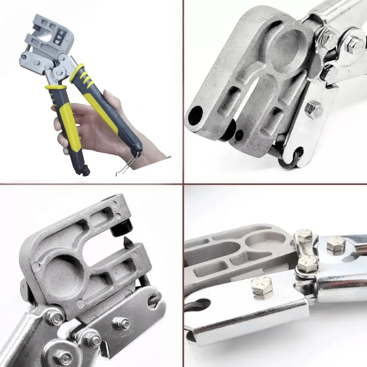 Alicate Punzador Metalcon Grimpadora Prensa Punzon extructura3