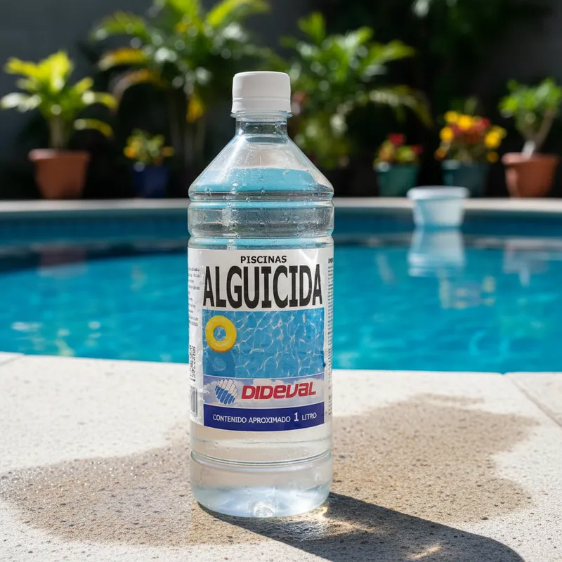Alguicida Para Piscina 1 Litro Antiga Algas y Musgo Dideval2